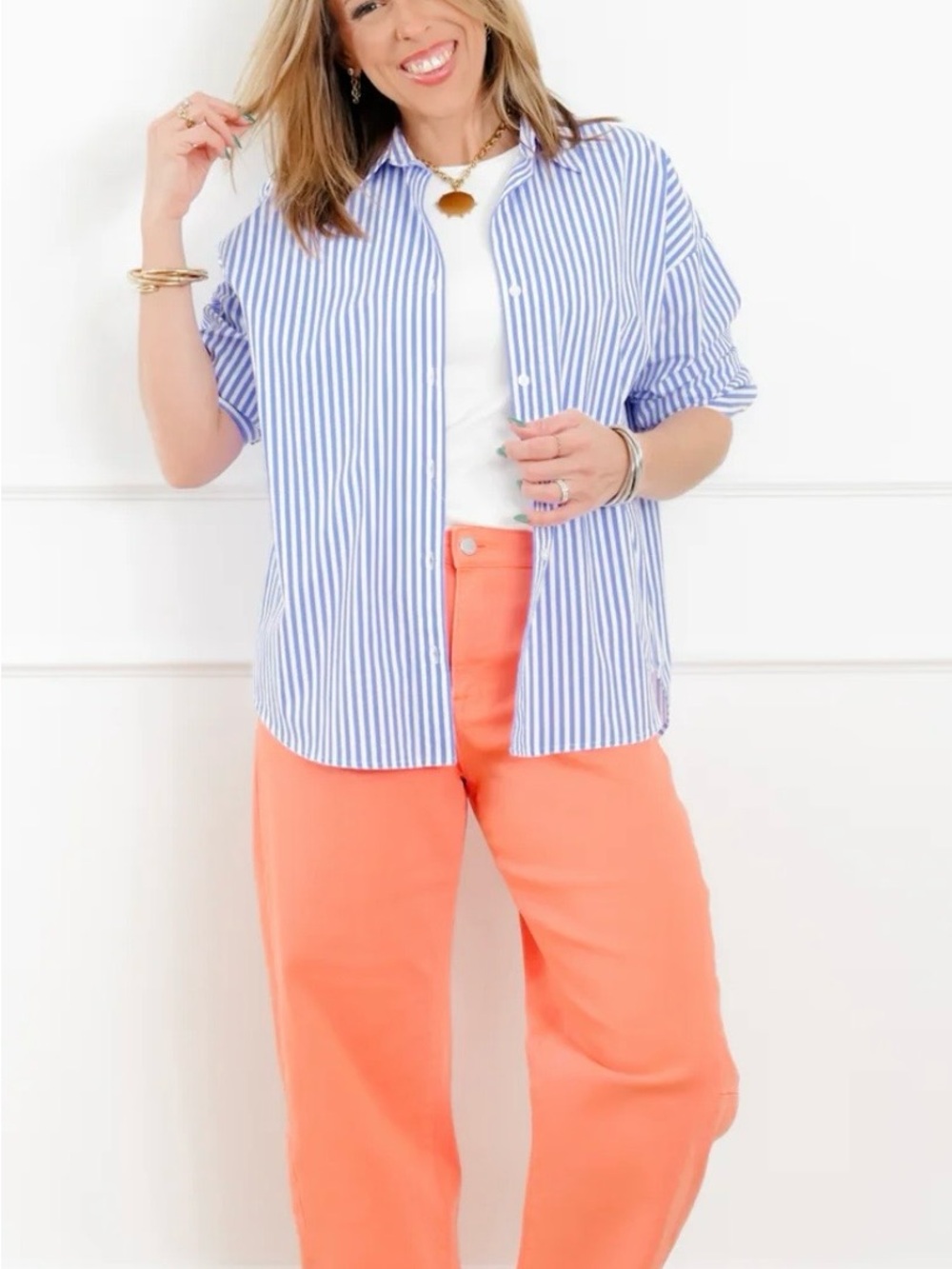 freckled poppy x Risen Jeans Coral Pants